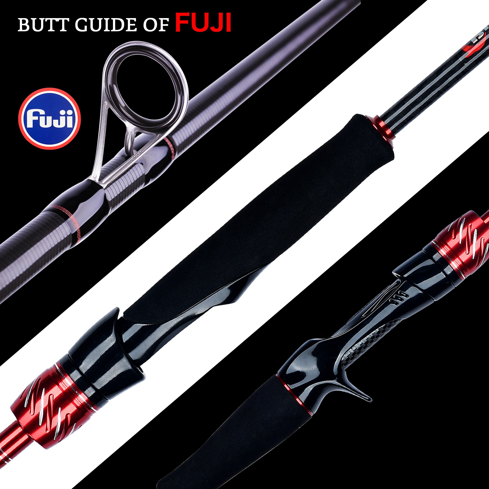 BIUTIFU 여행자 스피닝 캐스팅 후지 루어 미니 바 - Fishing Rod Surf 리뷰 및 가격
