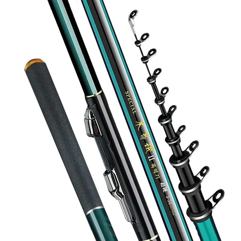 2.7m-7.2m 낚싯대 높은 60T 탄소 초경량 텔레 - Fishing Rod Surf 리뷰 및 가격