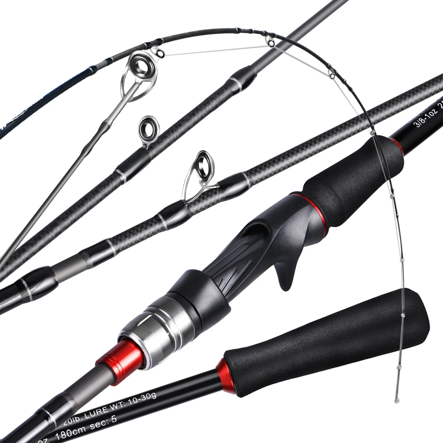 Sougayilang 낚시용 루어 낚싯대, 스피닝 미끼 - Fishing Rod Surf 리뷰 및 가격