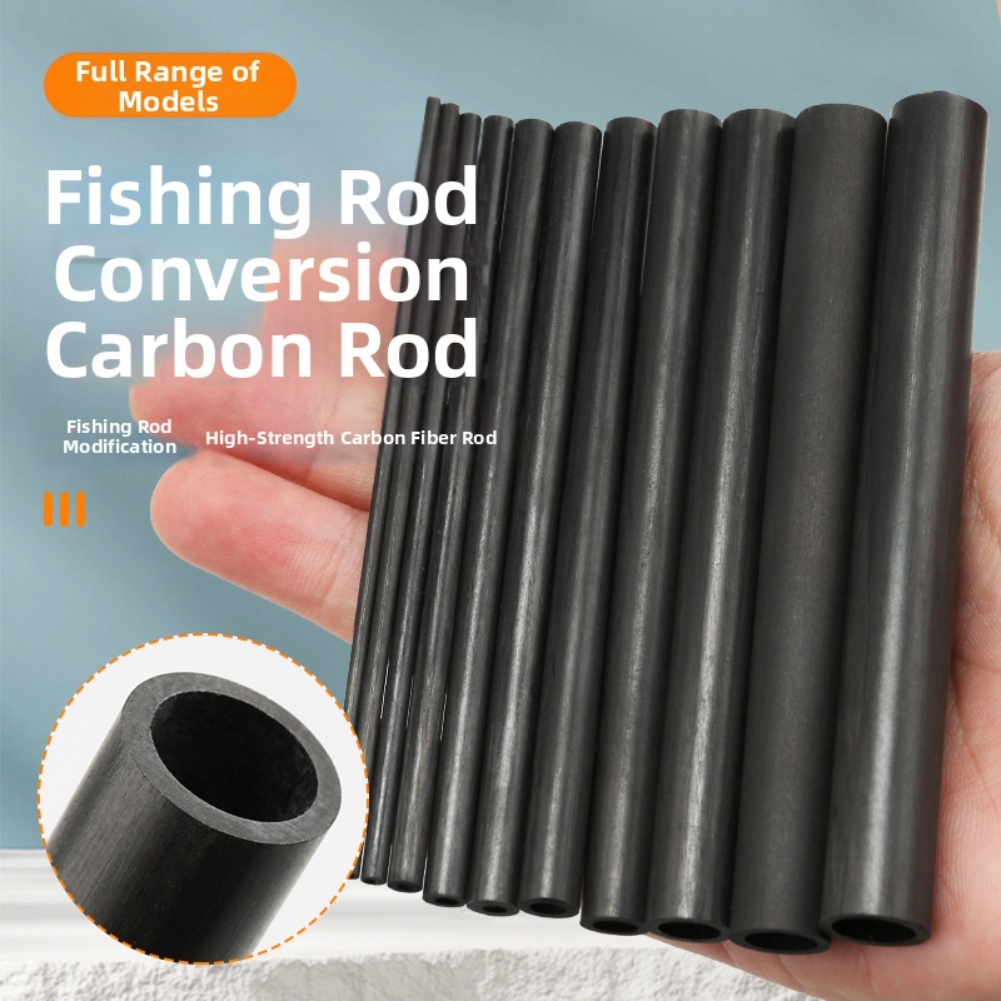낚싯대 수리용 10cm 블랙 중공 탄소 섬유 튜브, 강 - Fishing Rod Tip Replacement 리뷰 및 가격