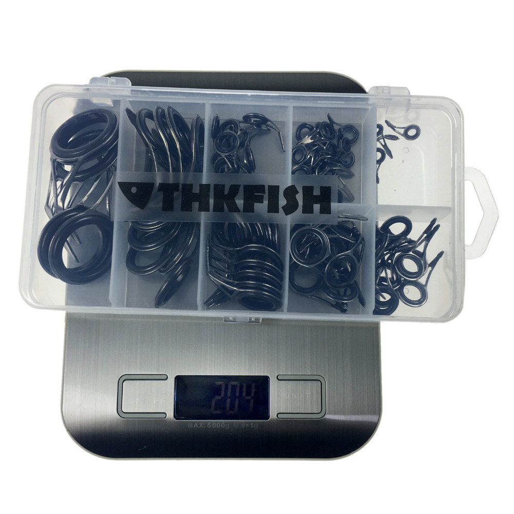 THKFISH 75pcs 낚싯대 가이드 수리 키트 3. - Fishing Rod Building Kit 리뷰 및 가격