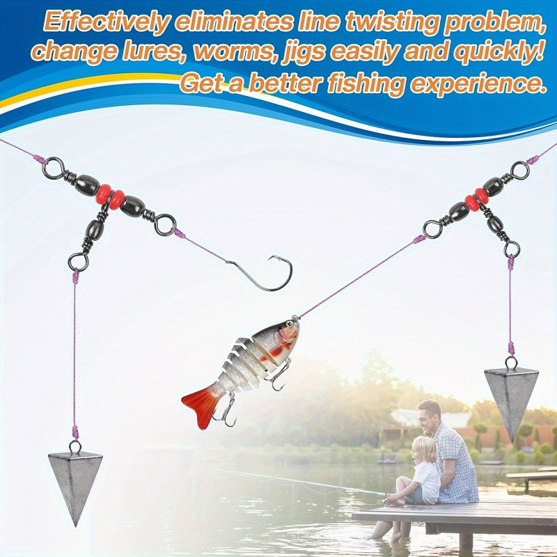 낚시용 3방향 스위벨, 25개 또는 50개입으로 포장, - Fishing Rod Building Kit 리뷰 및 가격